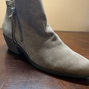 Sam Edelman Taupe Ankle Booties